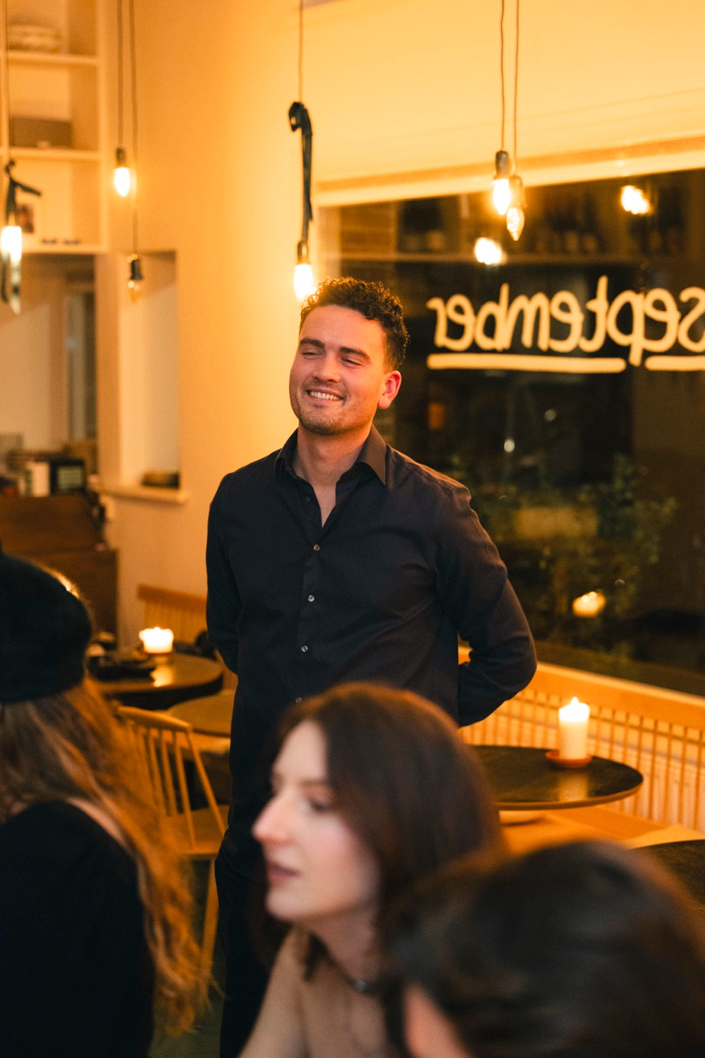 A warm, candlelit tasting evening in Amsterdam