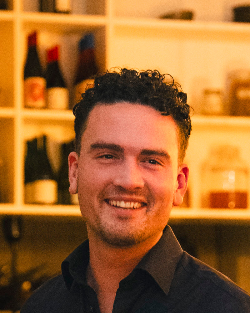 David Veenhof, sommelier at Sommeliers of Amsterdam